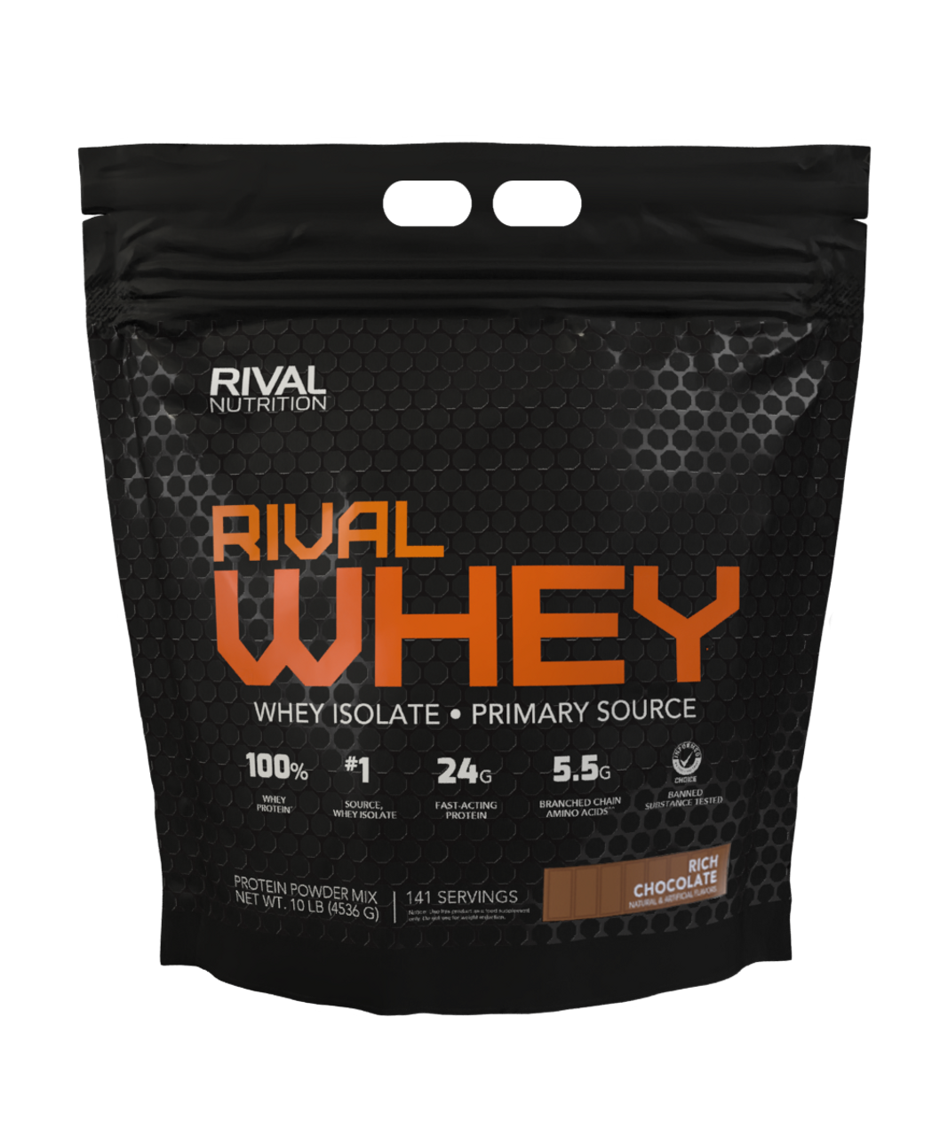 Rival Whey 10lbs Rich Chocolate