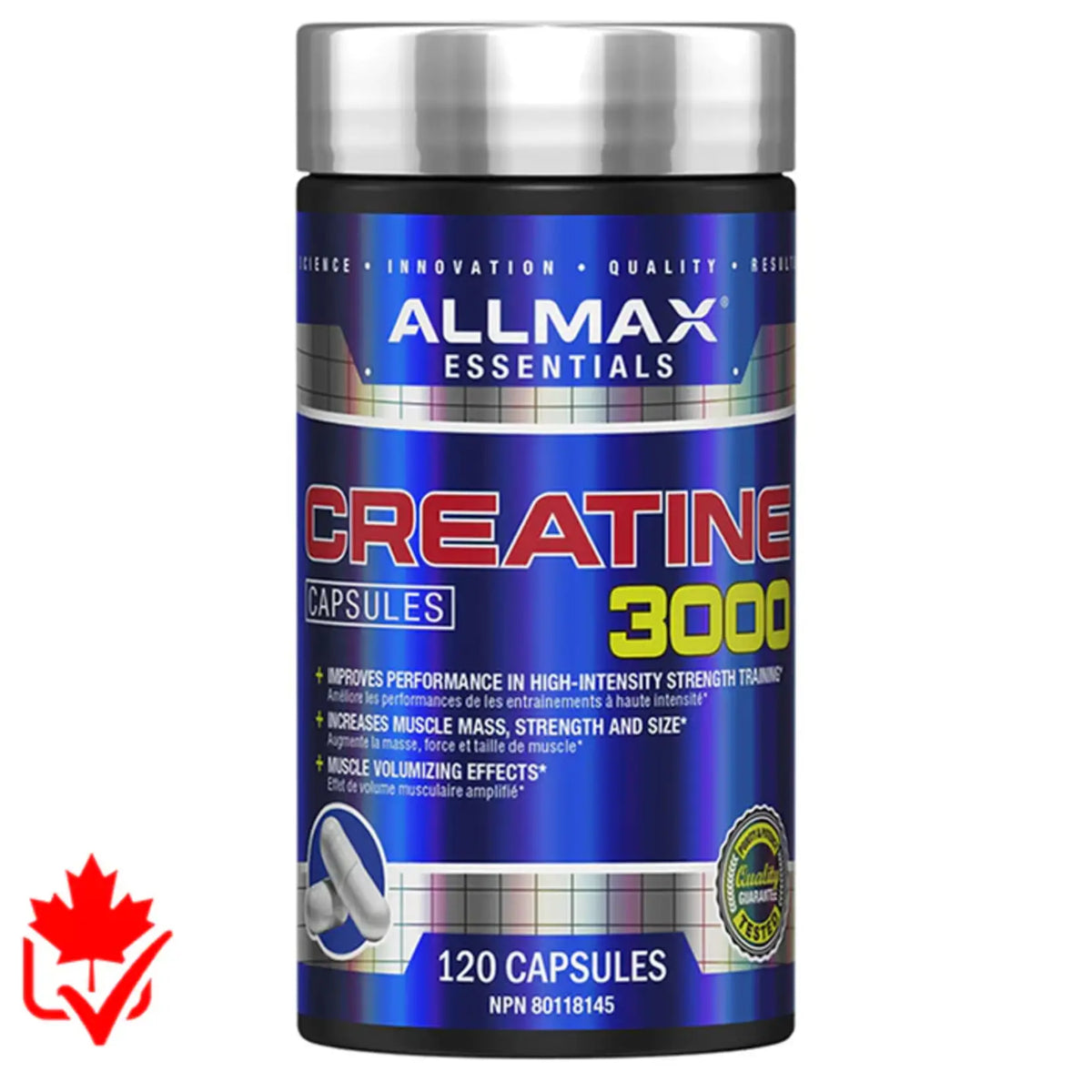 Allmax Creatine Mono Caps 120ct