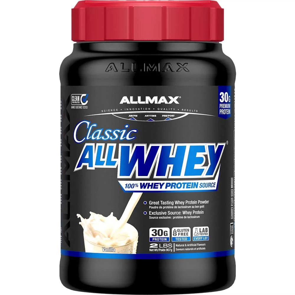 Allmax  Classic AllWhey: 100% Whey Protein Source 2lb