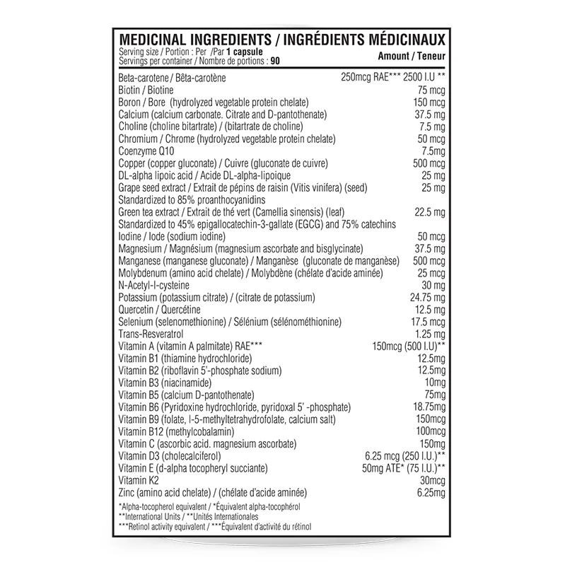 Vitamin + Mineral Balance