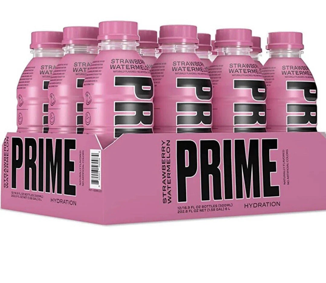 Prime-Prime Hydration - Strawberry Watermelon 12 x 500ML