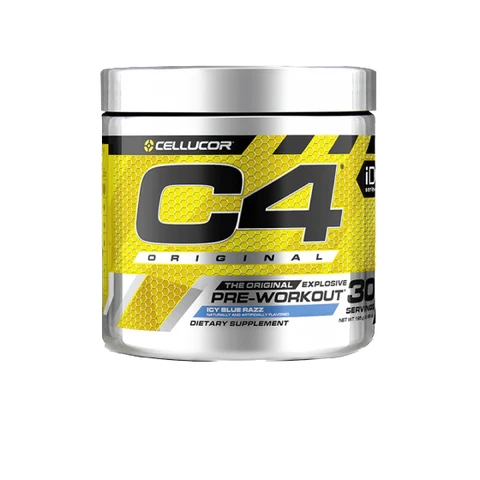 Cellucor C4 Original Pre-Workout - Icy Blue Razz (30 Servings)