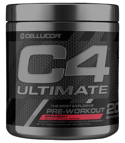 C4 Ultimate Pre-Workout - Apple Berry (20 servings)