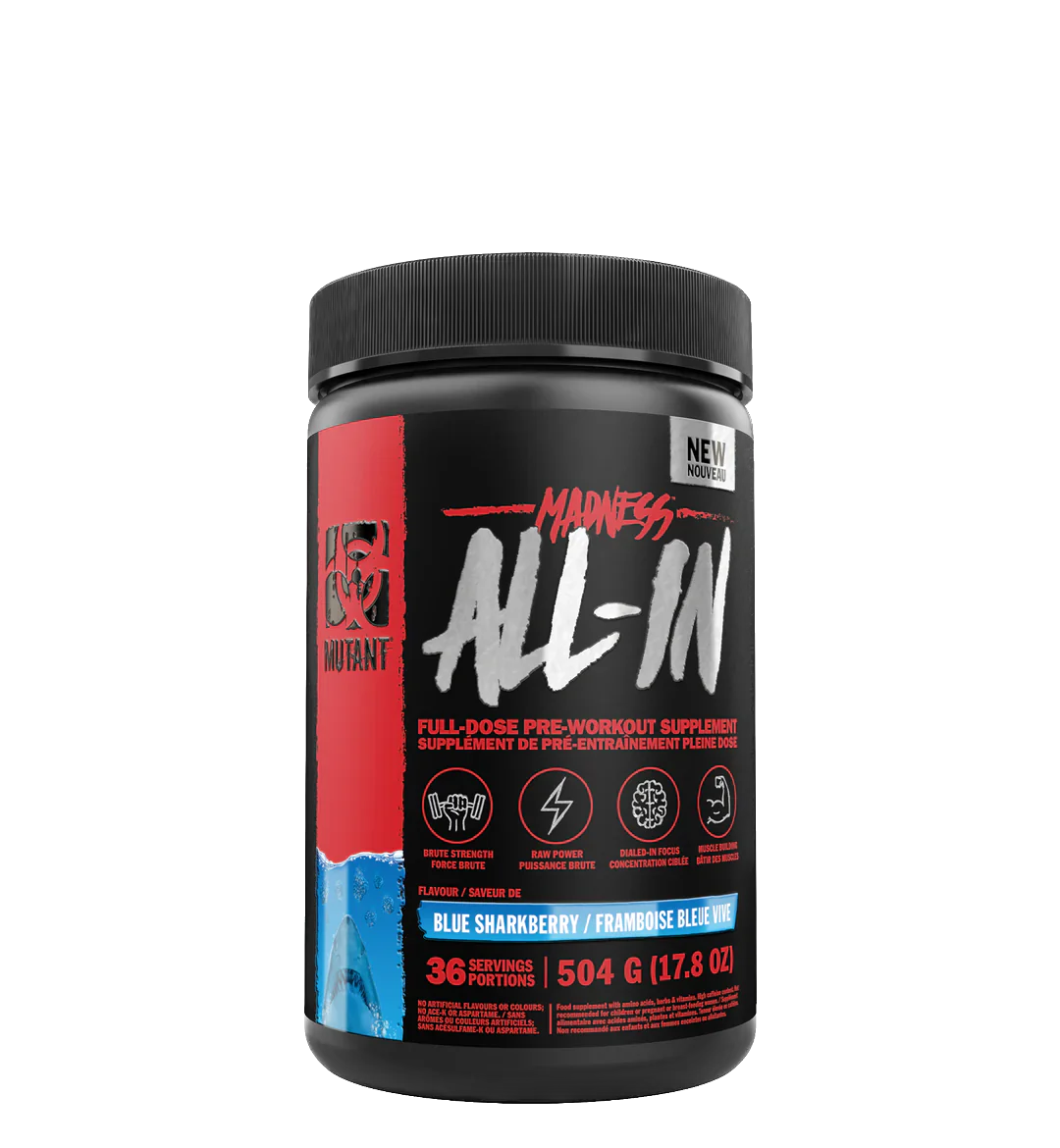 MUTANT- MADNESS ALL-IN Blue Sharkberry Pre Workout