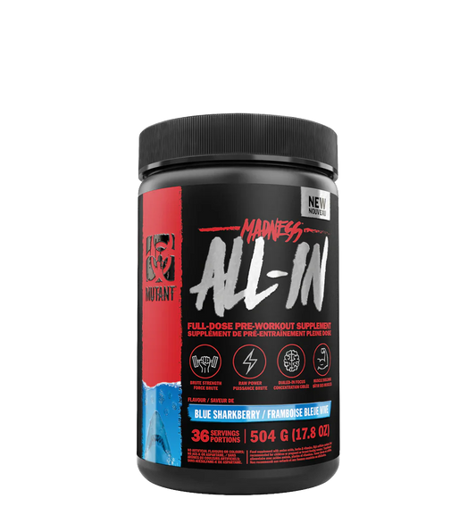 MUTANT- MADNESS ALL-IN Blue Sharkberry Pre Workout