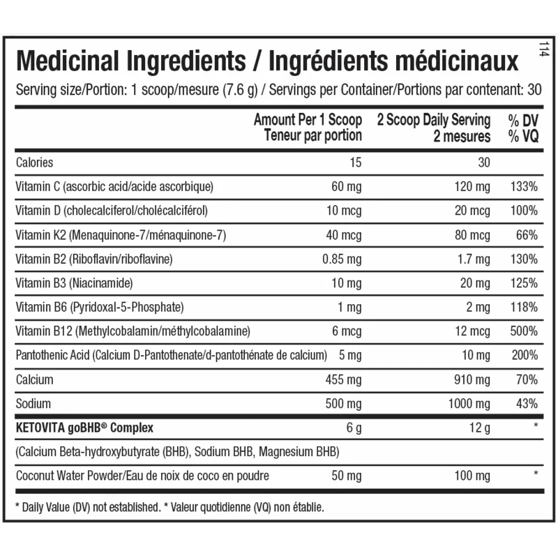 ANS Ketovita 30 Servings