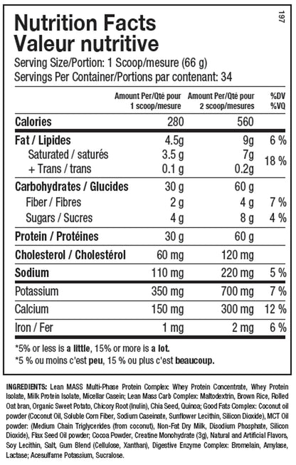 LEAN MASS 5LB