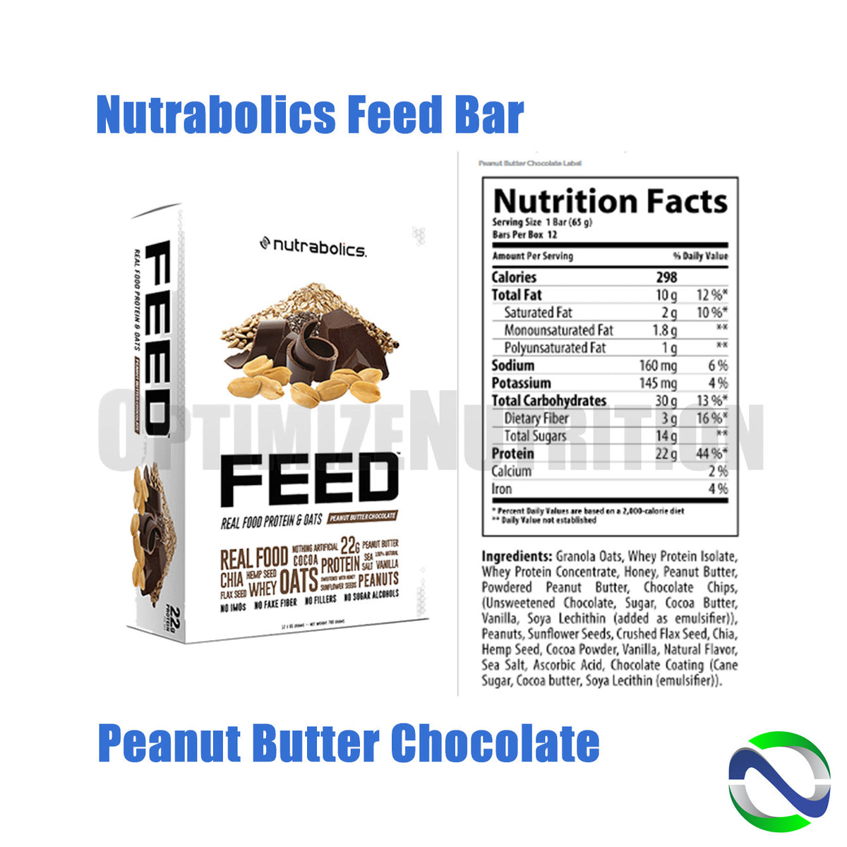 Nutrabolics Feed Bar 12 Pack