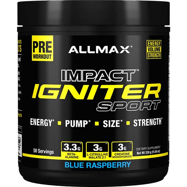 ALLMAX IMPACT IGNITER SPORT PRE WORKOUT