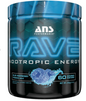 ANS PERFORMANCE RAVE NOOTROPIC ENERGY PRE WORKOUT BLUE RASPBERRY 60 SERVINGS