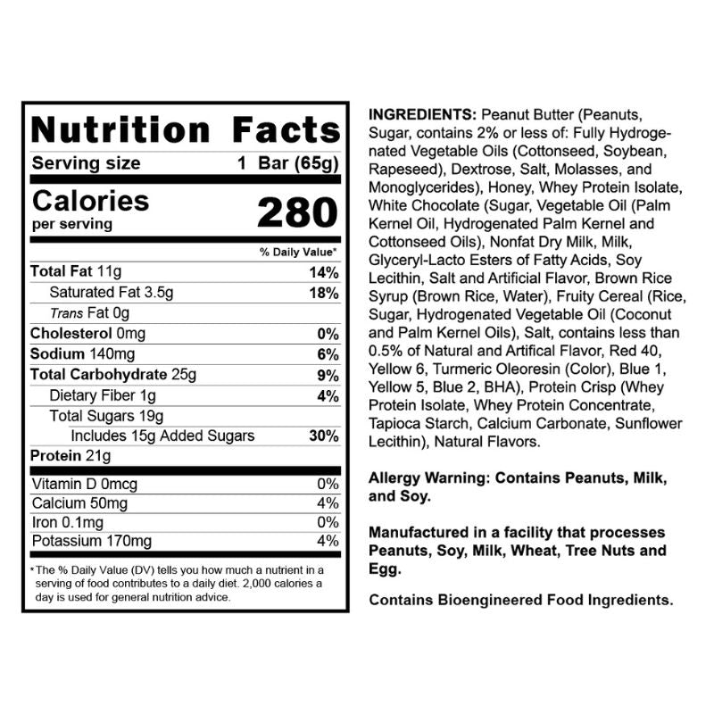 Anabar Whole Food Performance Bar 12 Bars Per Box