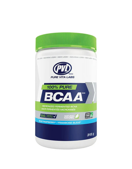 Pure Vita Labs - PVL - 100% Pure BCAA - Blue Raspberry - 315g